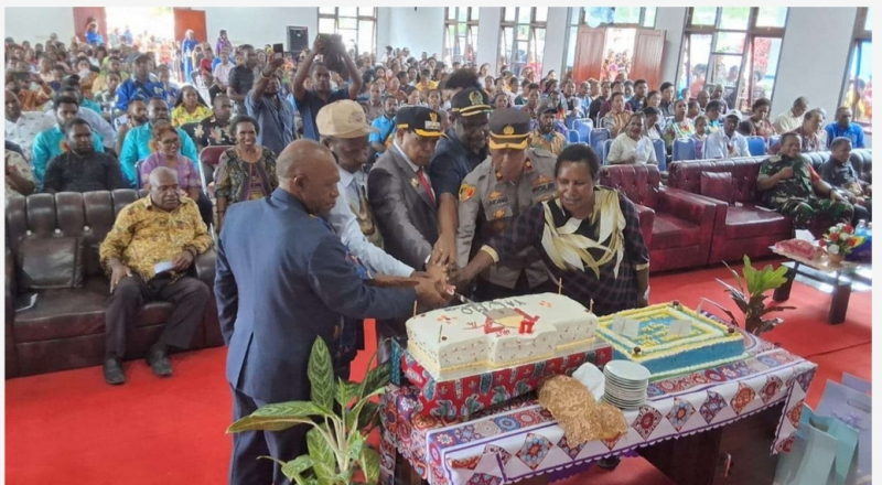 Pemda Yalimo Gelar Ibadah Syukur Peringati HUT ke-17