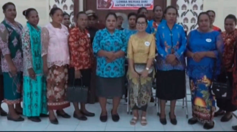 Meriahkan HUT RI ke-80, DWP Yalimo Gelar Lomba Merias Diri