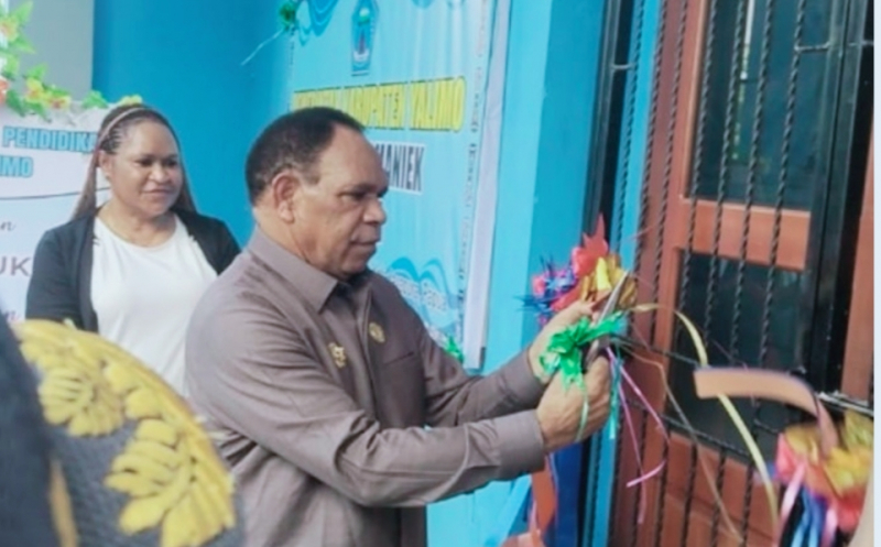 Bupati Yalimo Resmikan Asrama Putri di Jayapura. foto : istimewa 