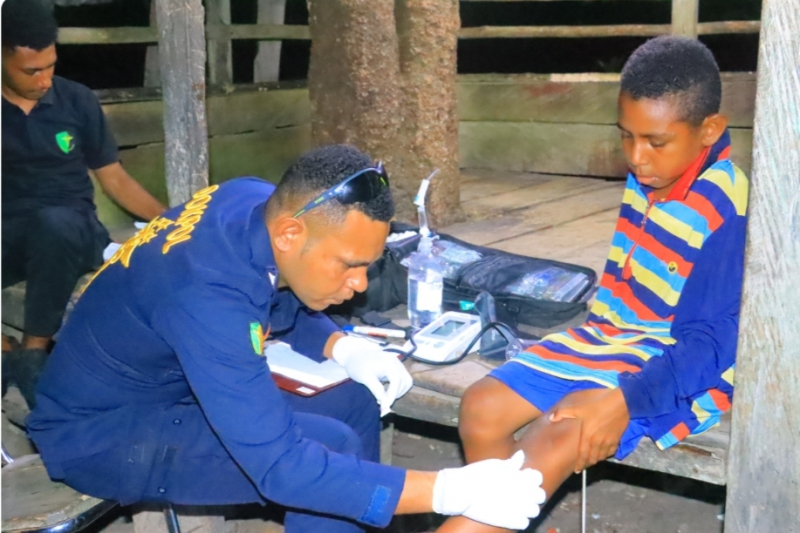 Satgas Keladi Sagu Memberikan Pelayanan Gratis 