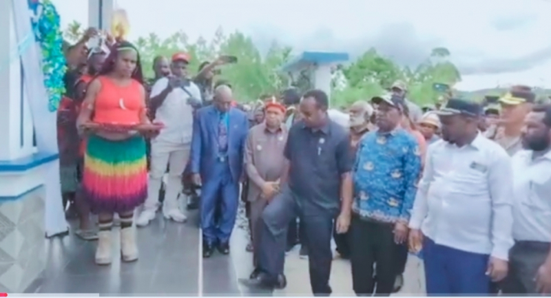 Bupati Yalimo Resmikan Gereja Baptis Zaitun di Elelim, Simbol Persatuan Umat