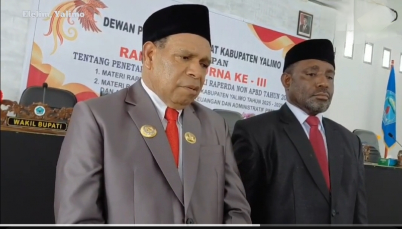 Bupati Yalimo, Nahor Nekwek 